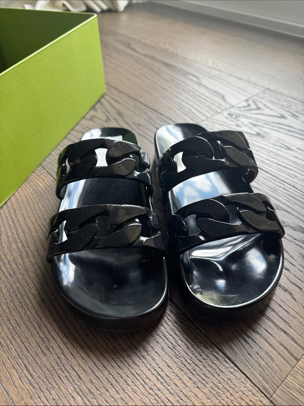 TORY BURCH JELLY SLIDES